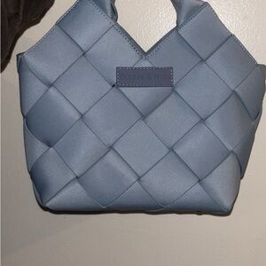 Blue Woven Women's Bag
